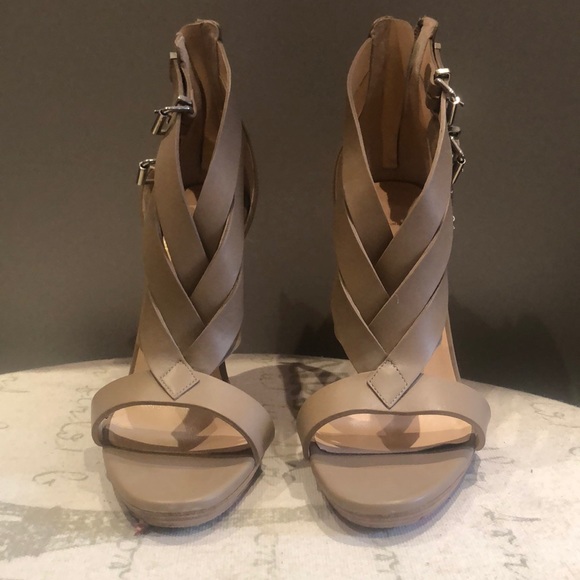 Christian Louboutin Shoes - Christian Louboutin 39.5 beige sandals mint